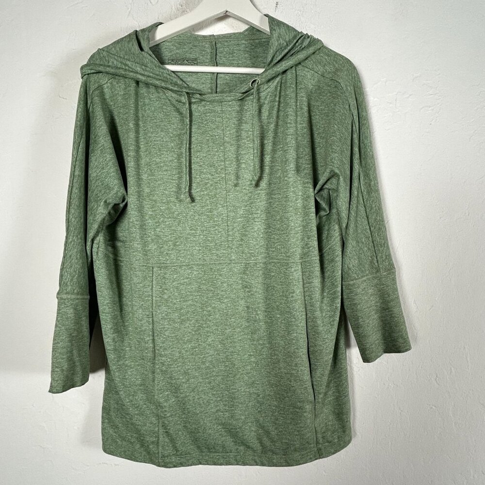 Patagonia Womens Seabrook Lightweight Pullover Hoodie Small Green Stretch Active